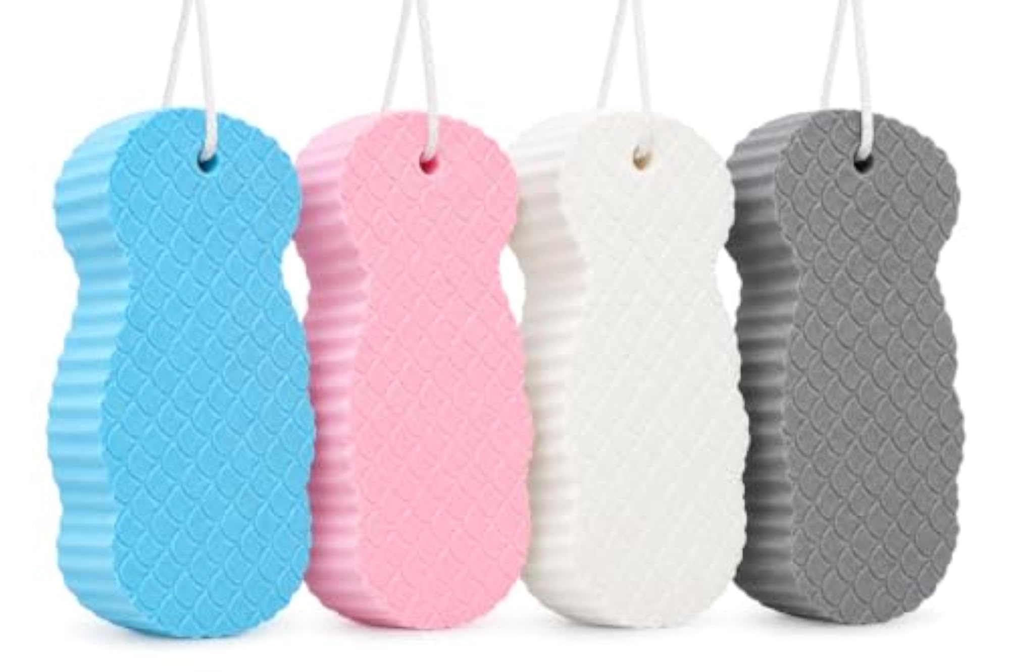 Pack of 2 Super Soft Bath Sponge Scrubber for Kids, Babies, Men & Women